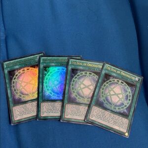 Yugioh Card The Seal Of Orichalcos Spell Card Limited Edition Shiny 1996 NWOTS